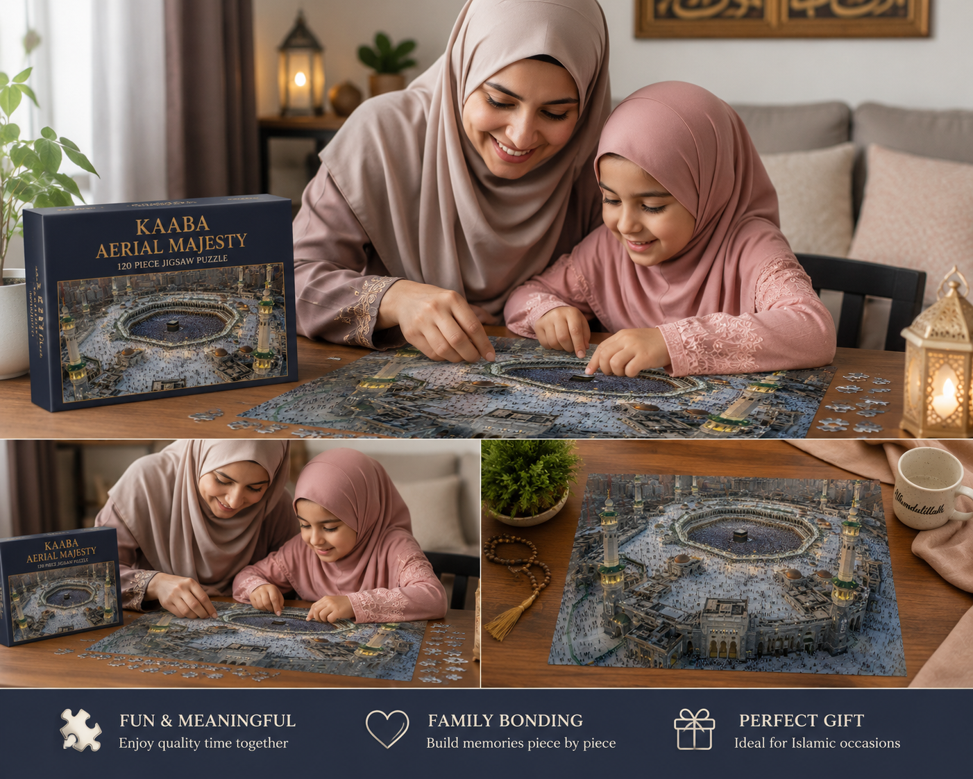 Sacred Horizon – Kaaba Aerial Majesty Jigsaw Puzzle