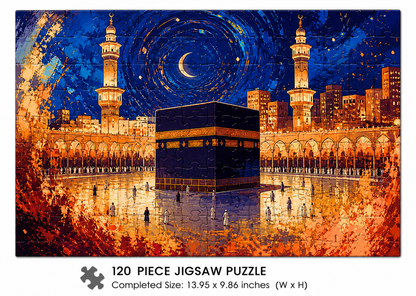 The Sacred Center – Premium Islamic Jigsaw Puzzle