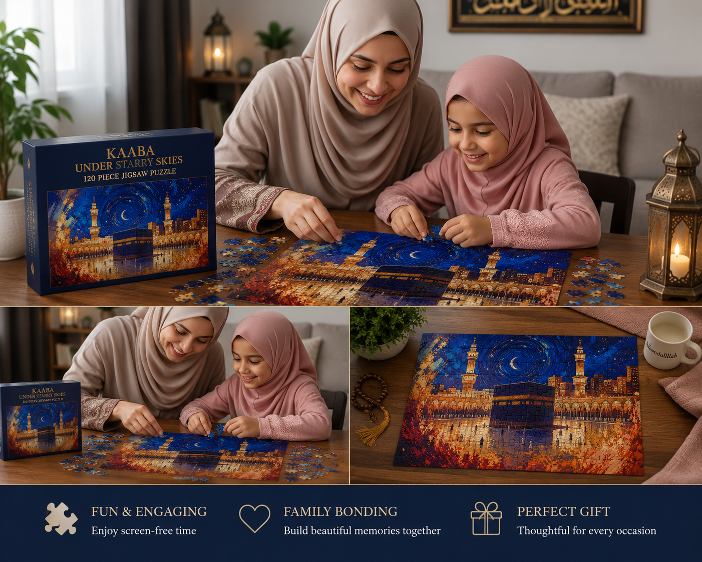 The Sacred Center – Premium Islamic Jigsaw Puzzle